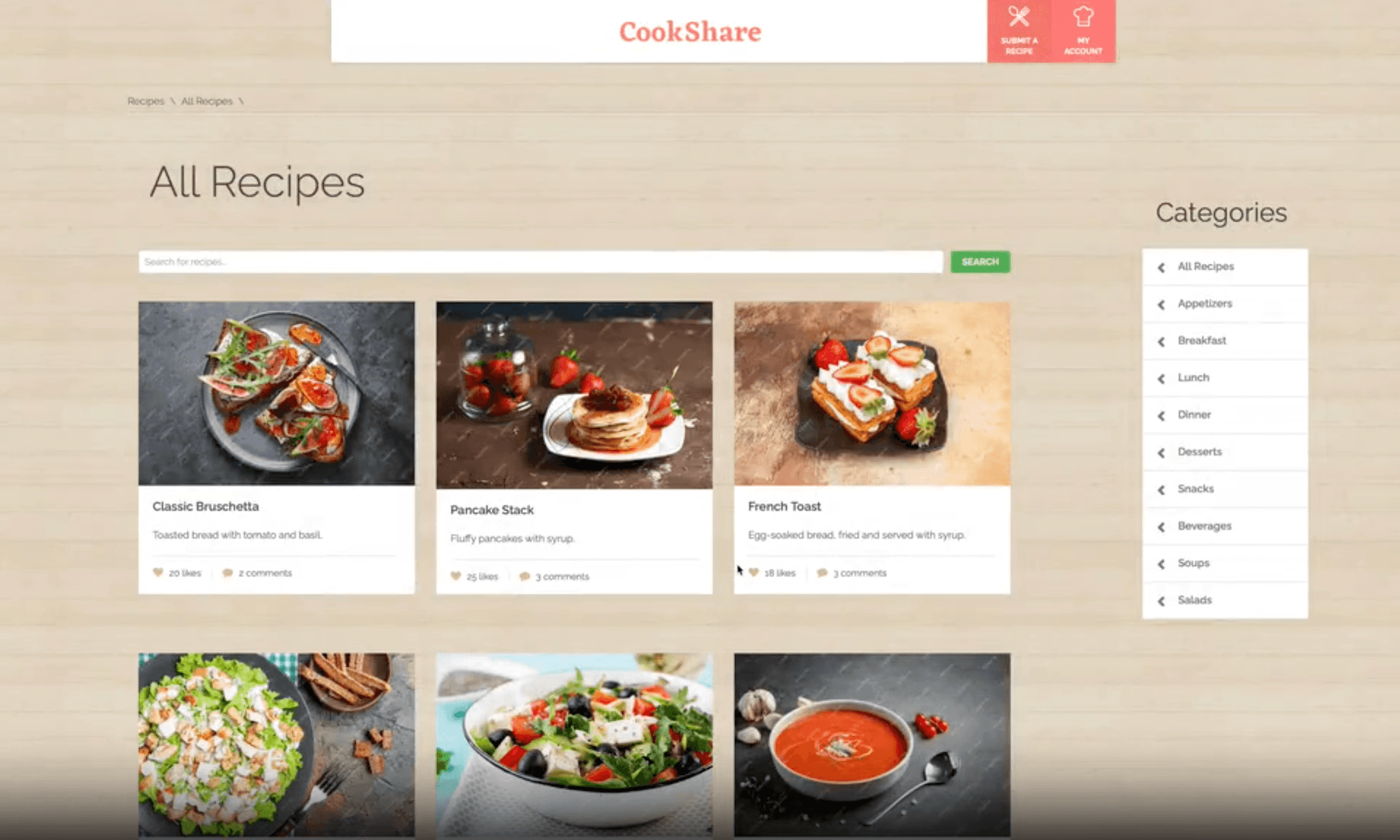 CookShare screenshot 1
