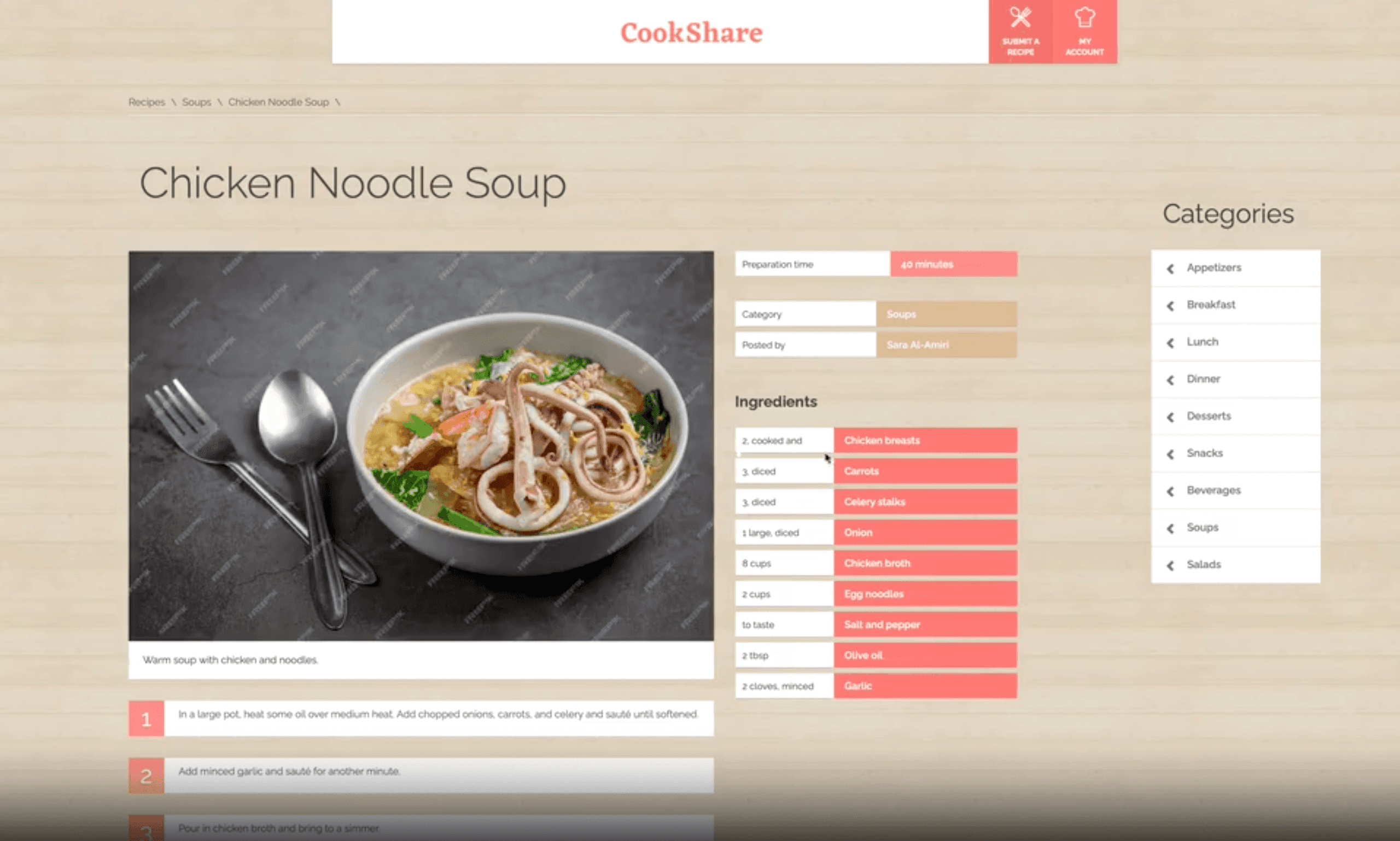CookShare screenshot 3
