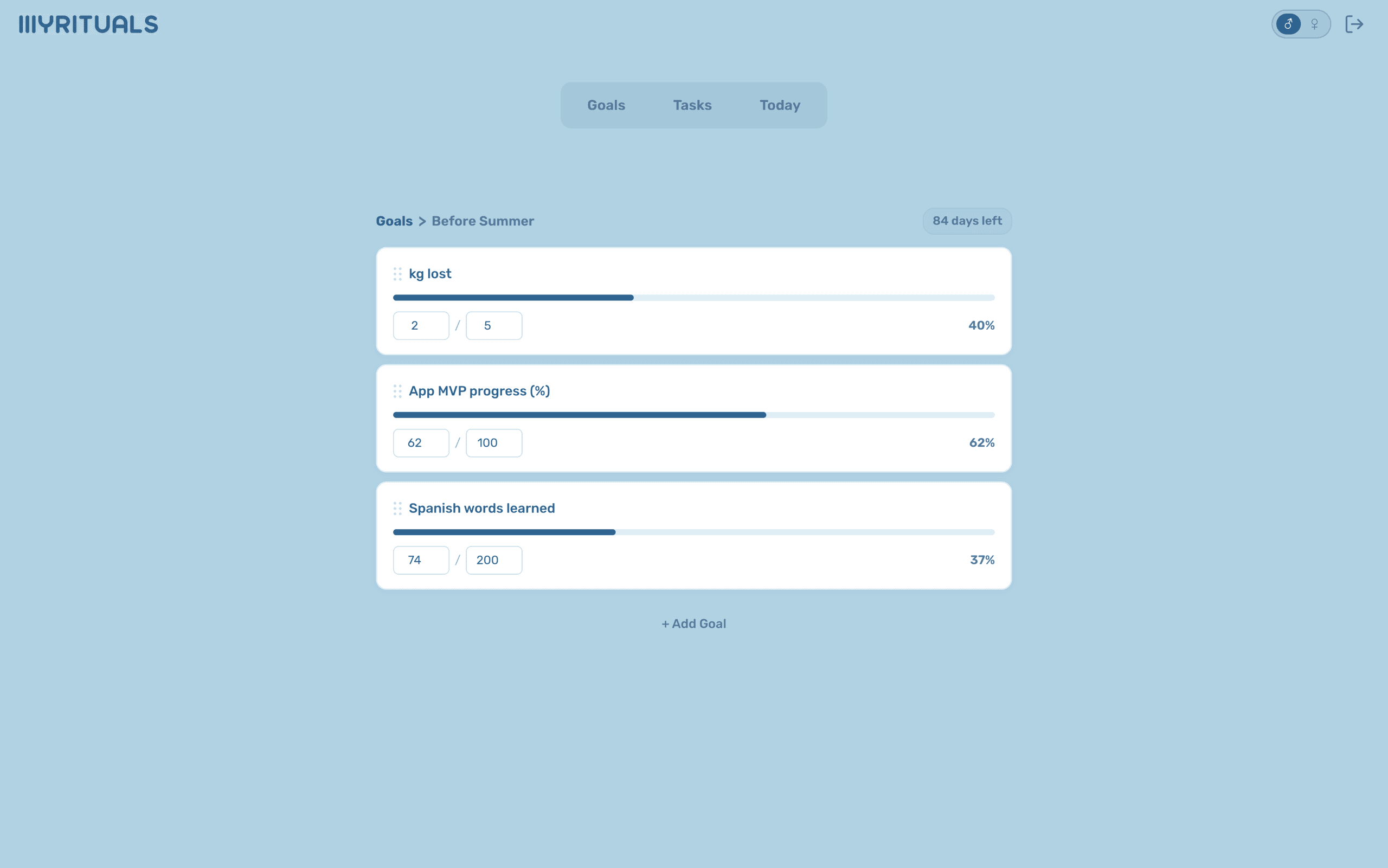MyRituals screenshot 3