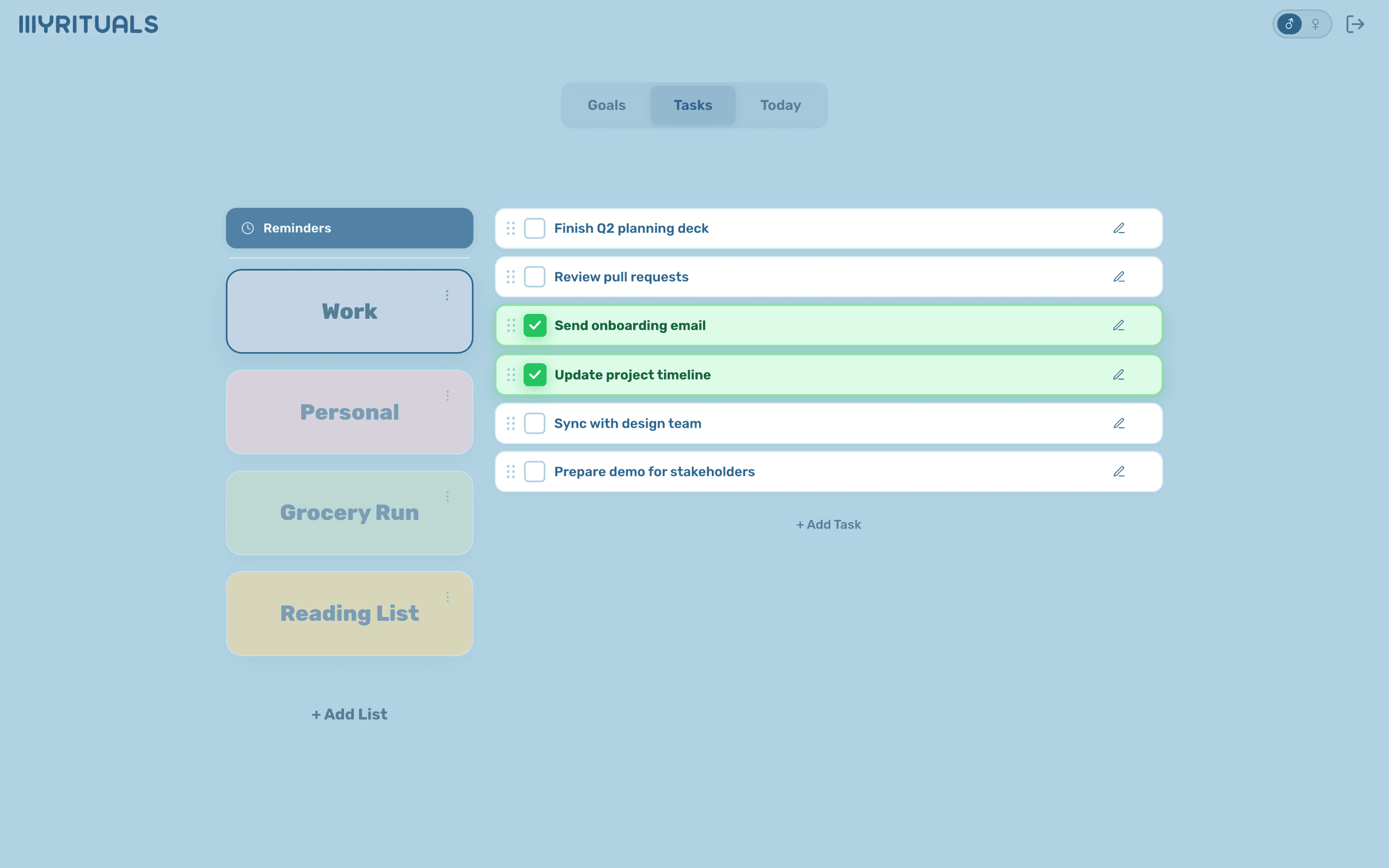 MyRituals screenshot 5