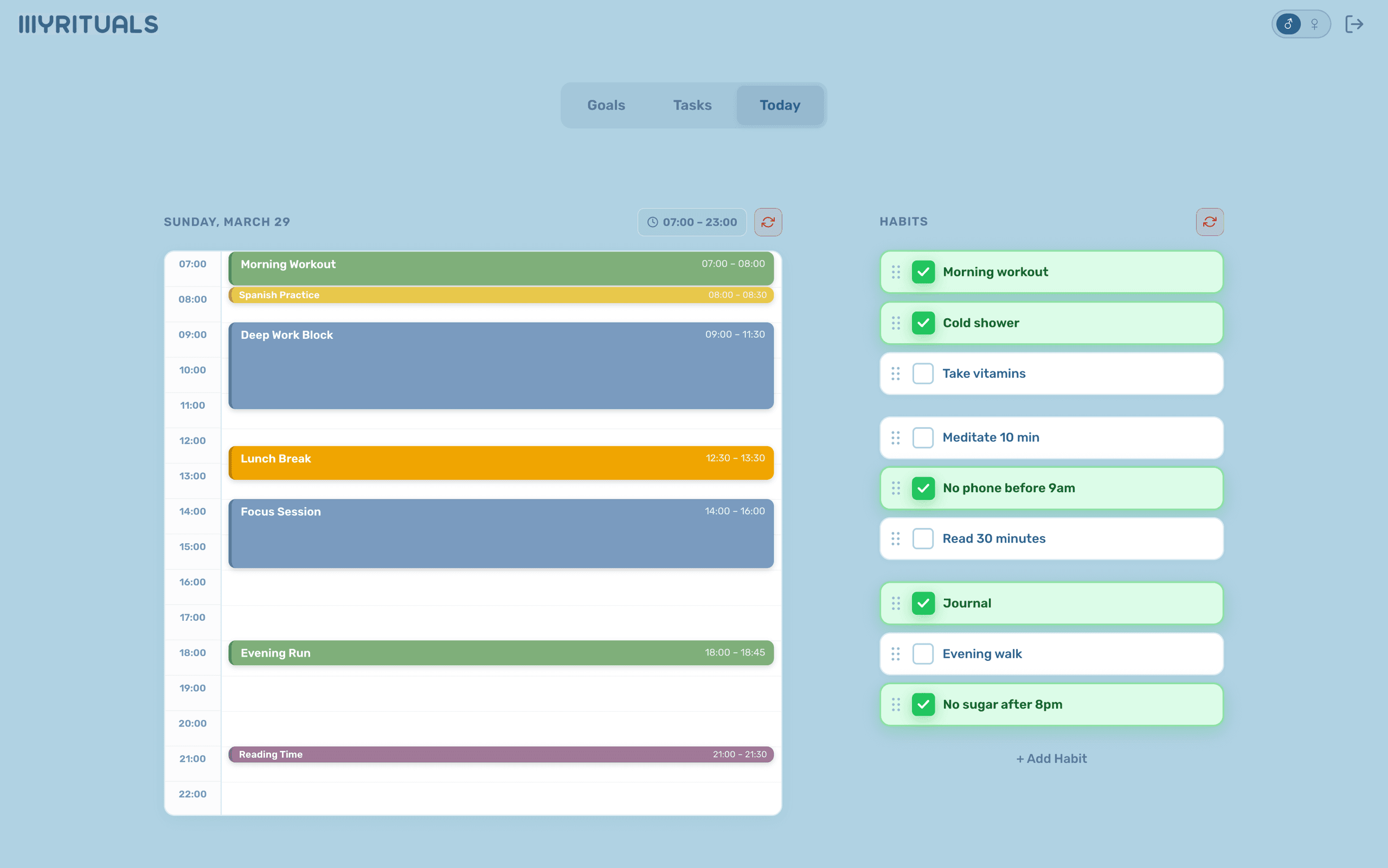 MyRituals screenshot 6