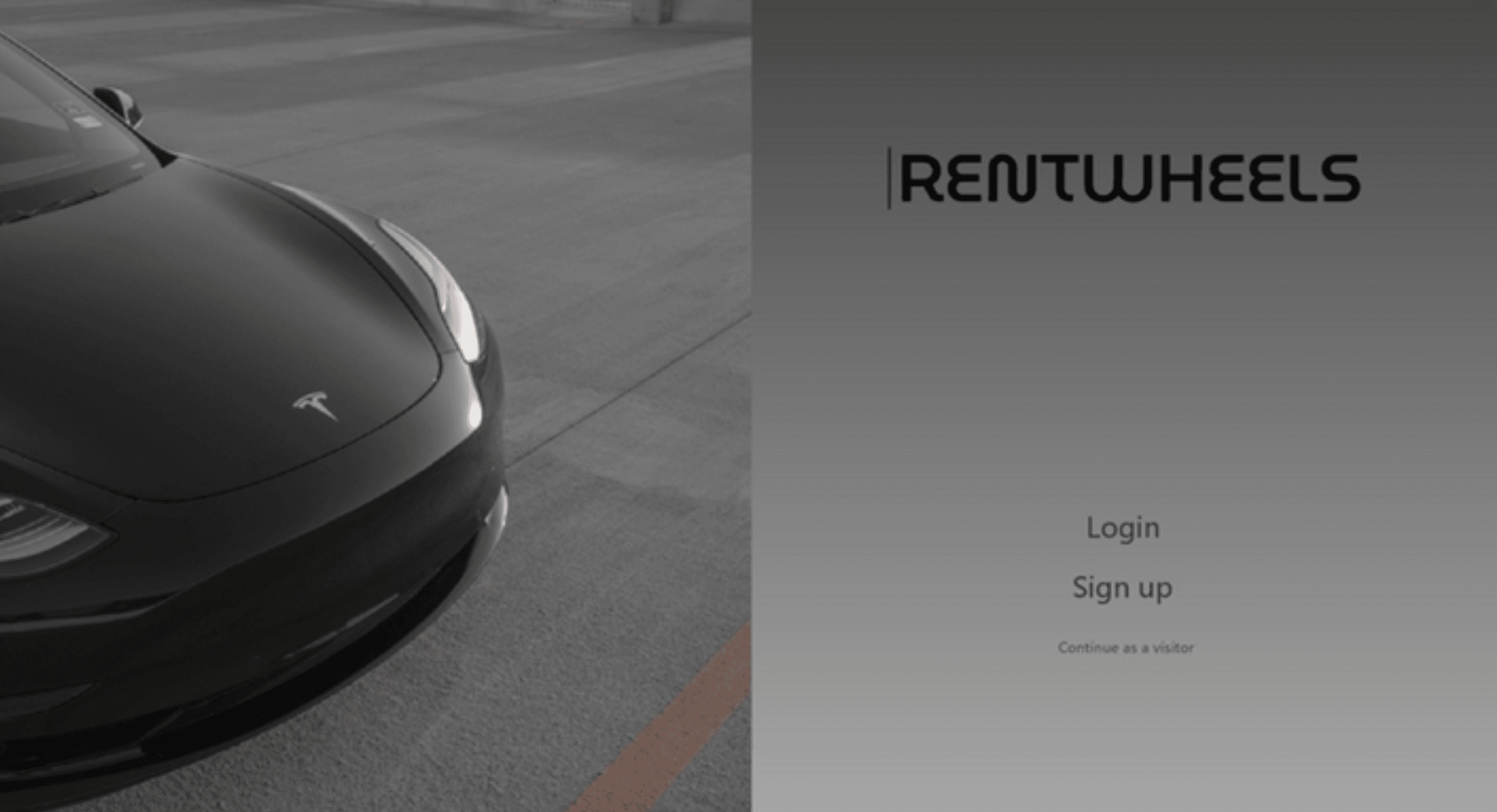 RentWheels screenshot 1